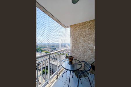 Varanda da Sala de apartamento à venda com 3 quartos, 65m² em Belenzinho, São Paulo