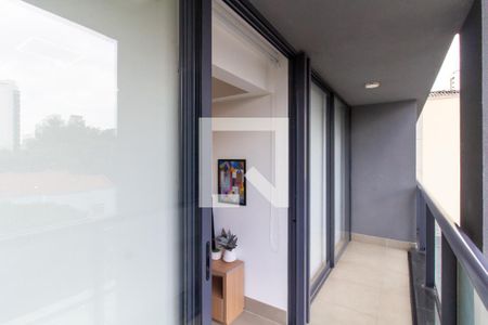 Varanda de apartamento para alugar com 1 quarto, 40m² em Pompeia, São Paulo