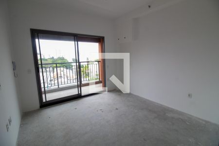 Sala - Studio de kitnet/studio para alugar com 1 quarto, 27m² em Santo Amaro, São Paulo