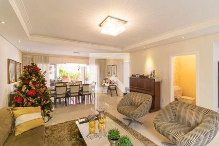 Sala de casa de condomínio à venda com 4 quartos, 352m² em Swiss Park, Campinas