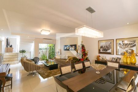 Sala de casa de condomínio à venda com 4 quartos, 352m² em Swiss Park, Campinas