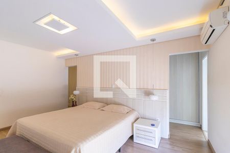 Quarto da suíte 1 de casa de condomínio à venda com 4 quartos, 352m² em Swiss Park, Campinas