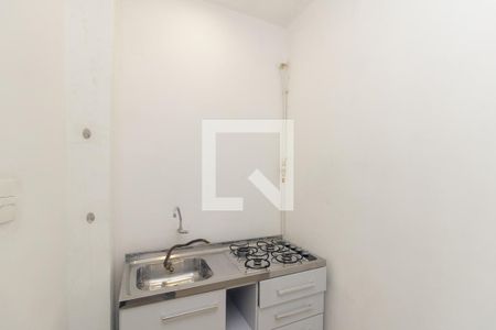 Cozinha de kitnet/studio à venda com 1 quarto, 40m² em Santa Efigênia, São Paulo