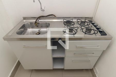 Studio à venda com 40m², 1 quarto e sem vagaCozinha