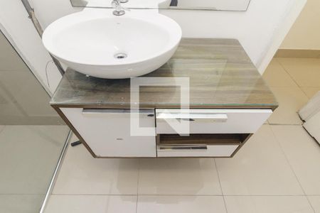 Banheiro de kitnet/studio à venda com 1 quarto, 40m² em Santa Efigênia, São Paulo