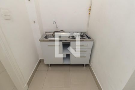 Studio à venda com 40m², 1 quarto e sem vagaCozinha
