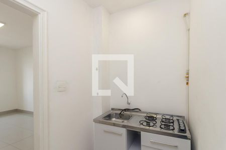 Cozinha de kitnet/studio à venda com 1 quarto, 40m² em Santa Efigênia, São Paulo