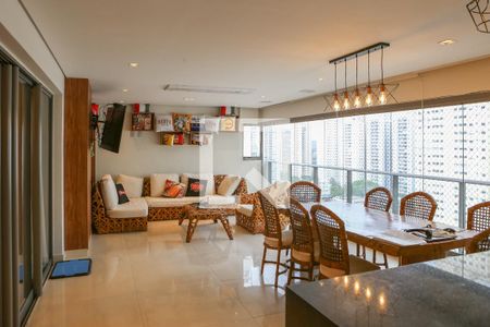 Varanda Gourmet de apartamento à venda com 3 quartos, 174m² em Vila Leopoldina, São Paulo