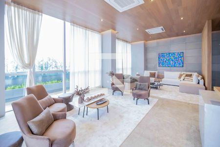 Apartamento para alugar com 36m², 1 quarto e 1 vaga Apartamento para alugar com 36m², 1 quarto e 1 vagaÁrea comum - Salão de festas