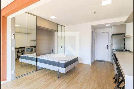 Sala/Quarto de kitnet/studio para alugar com 1 quarto, 30m² em Santo Amaro, São Paulo
