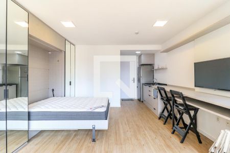 Sala/Quarto de kitnet/studio para alugar com 1 quarto, 30m² em Santo Amaro, São Paulo