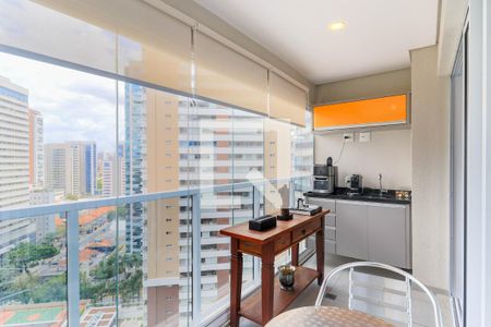 Varanda de apartamento para alugar com 1 quarto, 55m² em Vila Gertrudes, São Paulo