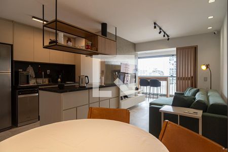 Sala de apartamento à venda com 3 quartos, 73m² em Consolação, São Paulo