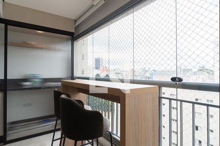 Varanda da Sala de apartamento à venda com 3 quartos, 73m² em Consolação, São Paulo
