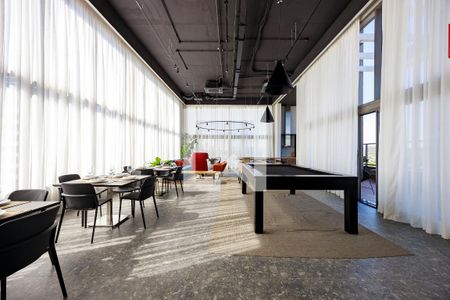 Apartamento à venda com 46m², 2 quartos e 1 vagaRooftop - Espaço de Jogos