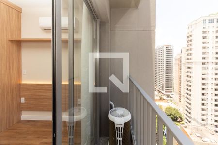 Studio para alugar com 24m², 1 quarto e sem vagaVaranda