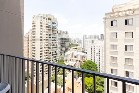 Studio para alugar com 24m², 1 quarto e sem vagaVaranda