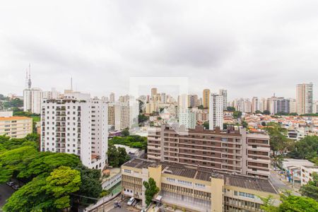 Vista da Varanda de apartamento à venda com 1 quarto, 28m² em Perdizes, São Paulo