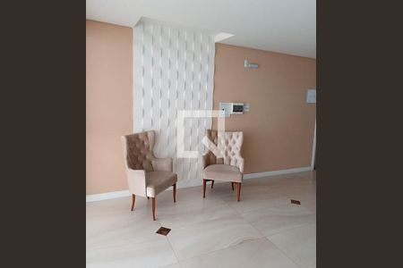 Apartamento para alugar com 75m², 2 quartos e 1 vagaHall de entrada do bloco