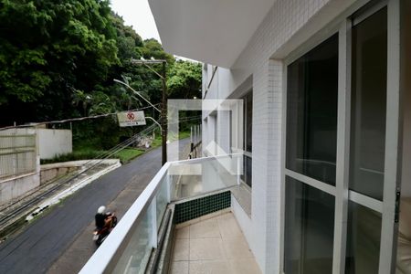 Varanda de apartamento para alugar com 4 quartos, 160m² em Pitangueiras, Guarujá
