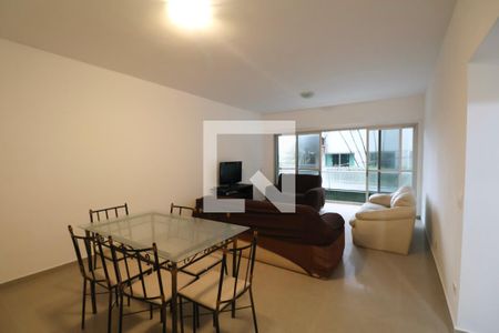 Sala de apartamento para alugar com 4 quartos, 160m² em Pitangueiras, Guarujá