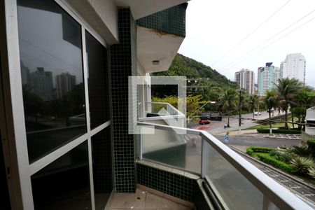 Varanda de apartamento para alugar com 4 quartos, 160m² em Pitangueiras, Guarujá