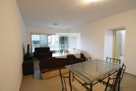 Sala de apartamento para alugar com 4 quartos, 160m² em Pitangueiras, Guarujá