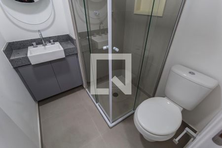 Studio para alugar com 24m², 1 quarto e sem vagaBanheiro