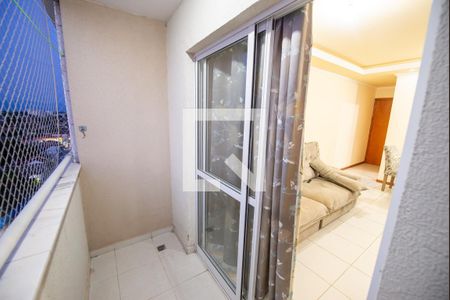 Varanda da Sala de apartamento para alugar com 2 quartos, 58m² em Areão, Taubaté