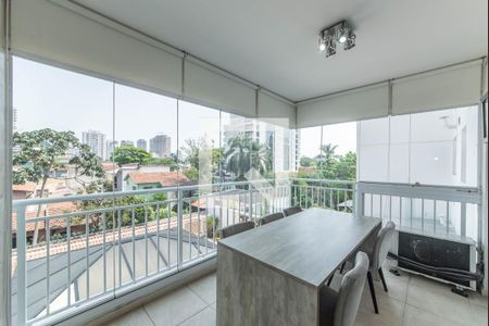 Varanda de apartamento para alugar com 2 quartos, 69m² em Brooklin, São Paulo
