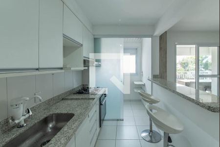 Cozinha de apartamento para alugar com 2 quartos, 69m² em Brooklin, São Paulo