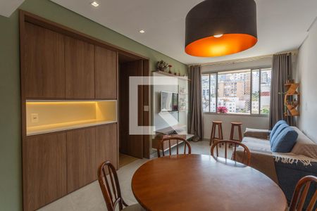 Sala de apartamento para alugar com 2 quartos, 71m² em Vila Paris, Belo Horizonte