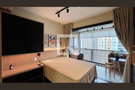 Quarto de apartamento à venda com 1 quarto, 25m² em Pinheiros, São Paulo