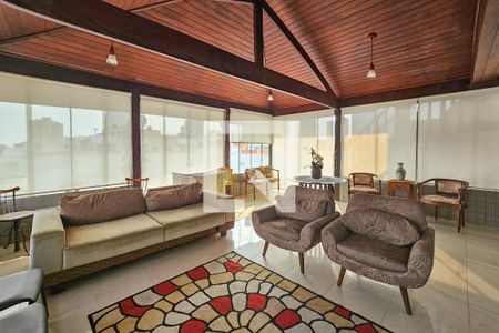 Sala de apartamento para alugar com 3 quartos, 270m² em Parque Enseada, Guarujá