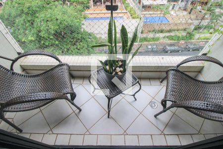 Sacada da Sala de apartamento à venda com 3 quartos, 95m² em Ponte Preta, Campinas