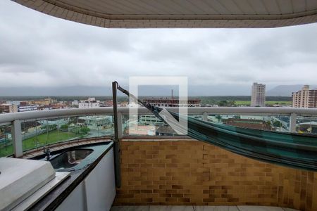 Sacada de apartamento para alugar com 1 quarto, 55m² em Vila Caiçara, Praia Grande