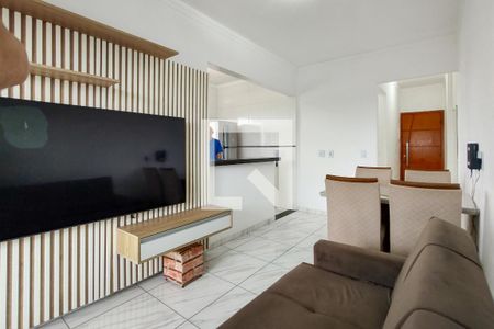 Sala de apartamento para alugar com 1 quarto, 55m² em Vila Caiçara, Praia Grande