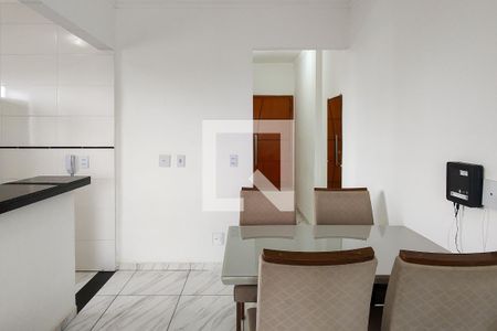 Sala de apartamento para alugar com 1 quarto, 55m² em Vila Caiçara, Praia Grande