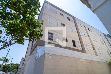 Fachada do bloco de apartamento para alugar com 2 quartos, 42m² em Caguassu, Sorocaba