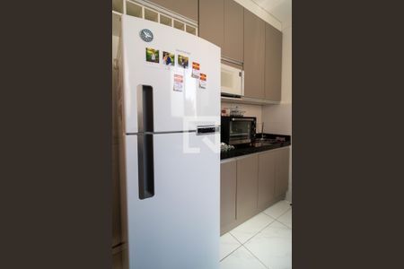 Cozinha de apartamento para alugar com 2 quartos, 42m² em Caguassu, Sorocaba
