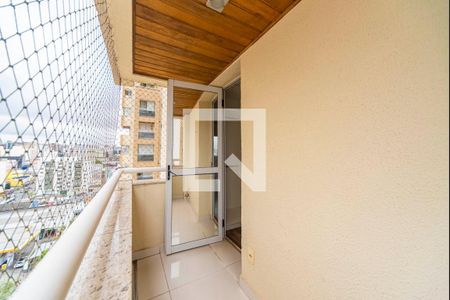 Apartamento à venda com 114m², 3 quartos e 2 vagasVaranda do Quarto 3
