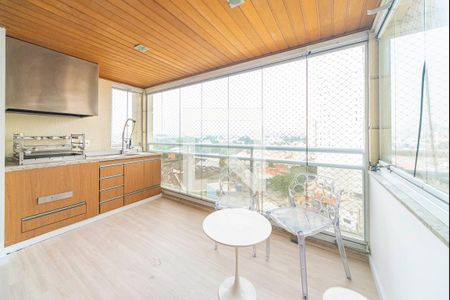 Varanda Gourmet de apartamento para alugar com 3 quartos, 114m² em Centro, Santo André