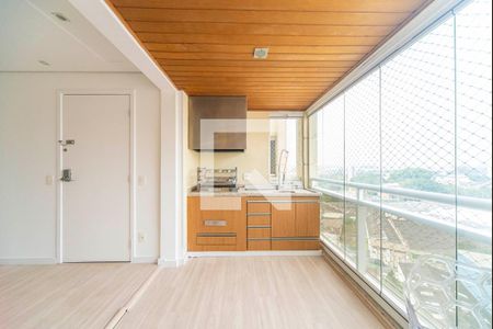 Varanda Gourmet de apartamento para alugar com 3 quartos, 114m² em Centro, Santo André