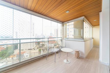 Varanda Gourmet de apartamento para alugar com 3 quartos, 114m² em Centro, Santo André