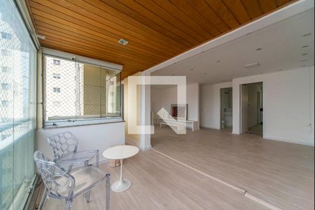 Varanda da Sala de apartamento para alugar com 3 quartos, 114m² em Centro, Santo André