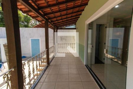 Varanda da Sala de casa de condomínio à venda com 3 quartos, 300m² em Badu, Niterói