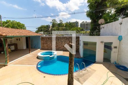 Vista da Sala de casa de condomínio à venda com 3 quartos, 300m² em Badu, Niterói