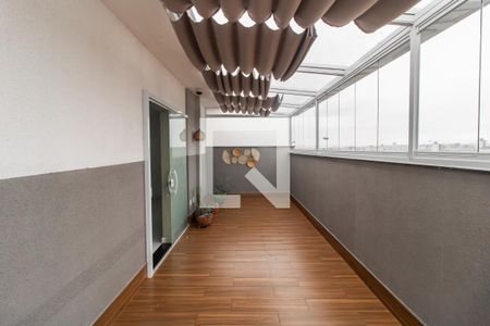 Varanda de apartamento à venda com 1 quarto, 46m² em Vila Franci, São Paulo