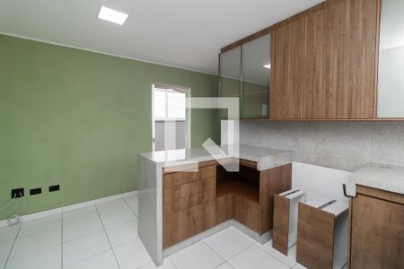 Cozinha de apartamento à venda com 1 quarto, 46m² em Vila Franci, São Paulo
