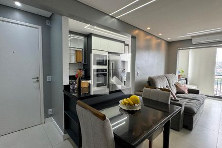 Sala de apartamento para alugar com 2 quartos, 55m² em Vila Sao Luiz (valparaizo), Santana de Parnaíba